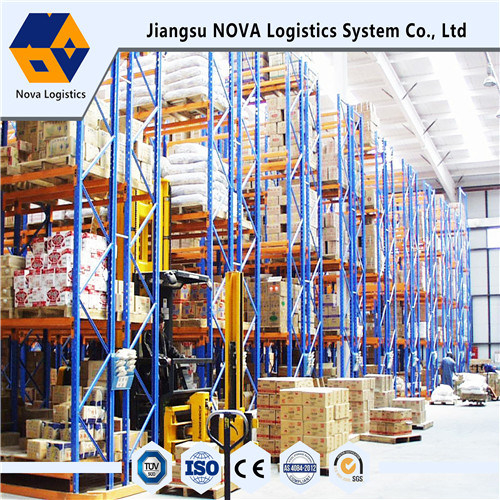 Heavy Duty Industrial Storage VNA Pallet Rack