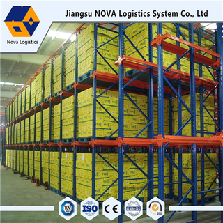 Bakal mabibigat na tungkulin drive-in pallet racking