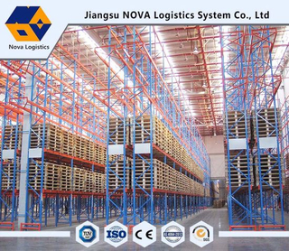 Hindi kinakalawang na asero Electric High Duty Storage Pallet Racking System