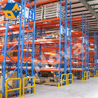 Malakas na tungkulin na nababagay na bodega ng bodega ng pallet racking system