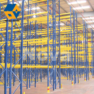 1 toneladang imbakan ng bodega na bakal na multi tier selective racking