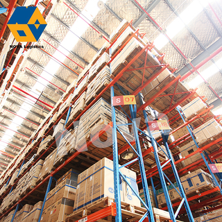 Pabrika q235b bakal beam multi-layer mabigat na tungkulin pumipili pallet rack