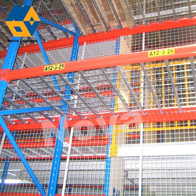 3-tier Warehouse Malakas na Tungkulin ng Pag-iimbak ng Pallet Racking Shelving